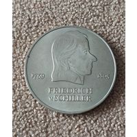 ГДР 20 марок, 1972 Фридрих фон Шиллер