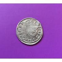 Три гроша 1583 Стефан Баторий Состояние