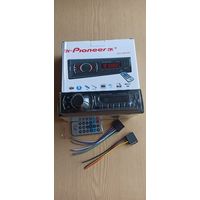 Автомагнитола DV-Pioneer блютуз магнитола USB,AUX