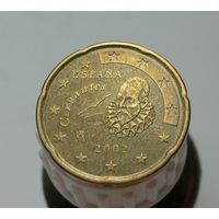 20 евроцентов 2002 Испания