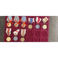 Медали Польши и НРБ.