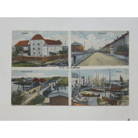 Привет из Калининграда  город Полесск 9х14 см