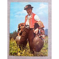 Этнография. Швейцария. Альпийский пастух из Аппенцеля