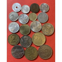 Венгрия 18 разных монет