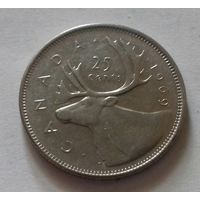 25 центов, Канада 1969 г.