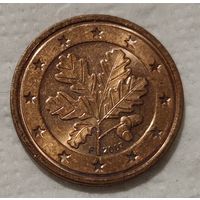 Германия 2 евроцента, 2007 "F" - Штутгарт (14-12-22)