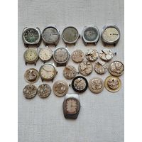 Часы, механизмы СССР. В ремонт.