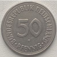 Германия 50 пфеннигов 1970 г. F