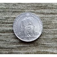 Werty71 Ватикан 50 чентезимо 1942