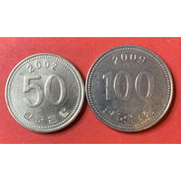 Южная Корея, 2 монеты