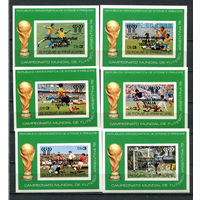 Сан Томе и Принсипи - 1978 - Чемпионат мира по футболу - 6 блоков. MNH.  (Лот 46Jp)-T4P19