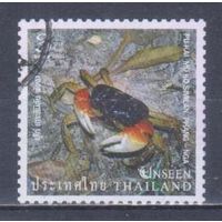 [1033] Таиланд 2004. Морская фауна.Краб. Гашеная марка.