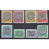 Кружева. Венгрия. 1964. 8 марок. Michel N 2000-2009 (9,0 е).