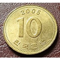 Южная Корея 10 вон, 2005     ( 1-8-5 )