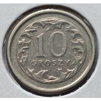 Польша. 10 грошей 1999 года. (*)