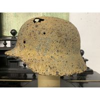 Каска шлем М40 62 с повреждениями антураж