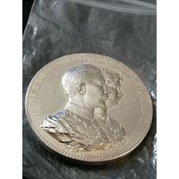 Медаль Юбилей свадьбы Вильгельма 2 и Августы Виктории, 1912 г. Пруссия