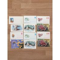 Конверты новогодние (и с др. праздниками), с родными открытками, СССР