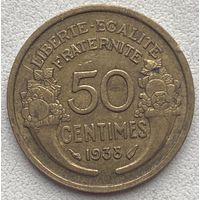Франция 50 сантимов 1938 г.