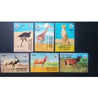 Фауна \16фа\ Нигер. Фауна. WWF. 1978г.