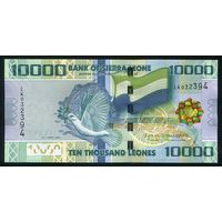 Сьерра Леоне 10000 леоне 2021 г. P33f. Серия LK. UNC