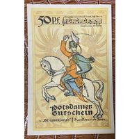 Нотгельд 50 пфеннигов 1921 год. Потсдам . Веймарская республика