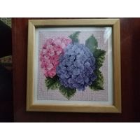 Алмазная вышивка (Гортензия)