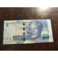 Юар 100 рандов образца 2016 года UNC p141b