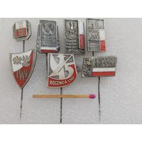 Набор знаков ПНР. Народное войско Польское. тяжёлые