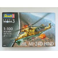 Сборная модель Вертолет Ми-24Д Revell 1/100