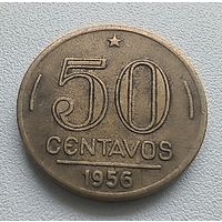 Бразилия 50 Сентаво, 1956. 6-9-29