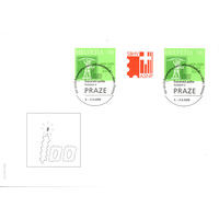 Конверт "100 лет Швейцарской ассоциации филателистов (SBHV/ASNP, Helvetia 100)" Чехия