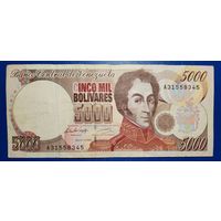 Венесуэла 5000 боливаров 1994 г.