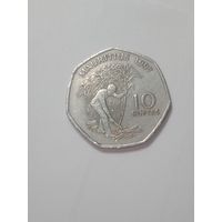 Маврикий 10 рупий 1997  года .