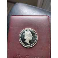 Британские Виргинские Острова 25 долларов 1985 год( Сокровища затонувших караблей)