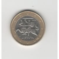 1 евро Литва 2015 Лот 8768