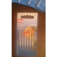 Иглы бытовые для вышивки Prym (Размер F) (Германия)