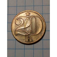 20 геллеров Чехословакия 1982 год