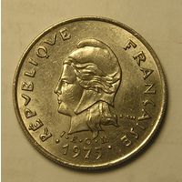 Франц. Полинезия 10 Фр. 1975