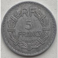 Франция 5 франков 1950 г.