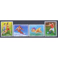 [500] Люксембург 2004. Спорт.Футбол и др. СЕРИЯ MNH