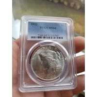 1 доллар 1923 PCGS MS 64