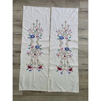 ДВЕ ВЫШИВКИ-ДОРОЖКИ.