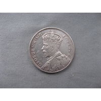 Маврикий 1 рупия  1934 год Георг V