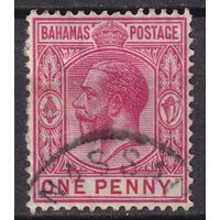 108.BrKCI. Великобритания. Колонии. Багамские острова. Стандарт. Георг V. 1921 г. 1P. Mi.#75.
