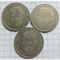 Три монеты Германии по 2 марки