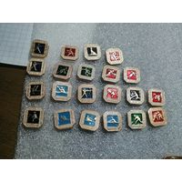 Олимпиада 80. Москва-80 21 шт