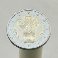 Литва 2 евро 2018  (100-летие независимости прибалтийских государств)