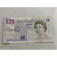 20 фунтов 1999. С 1 рубля!