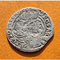 6 грош 1666 год